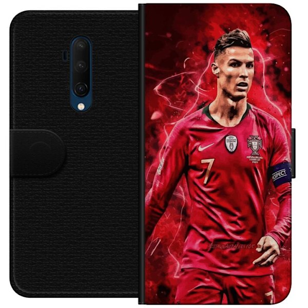 OnePlus 7T Pro Tegnebogsetui Ronaldo Færdigheder - CR7 Design
