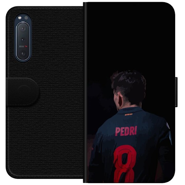 Sony Xperia 5 II Lommeboketui Pedri FC Barcelona Fotball Spans