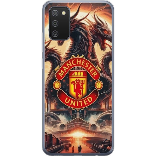 Samsung Galaxy A02s Gjennomsiktig deksel Manchester United