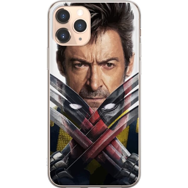 Apple iPhone 11 Pro Genomskinligt Skal Deadpool & Wolverine