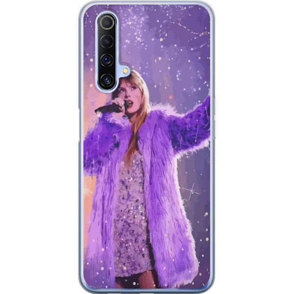 Realme X50 5G Läpinäkyvä kuori Taylor Swift