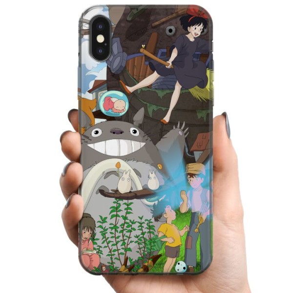 Apple iPhone X TPU Mobildeksel Studio Ghibli