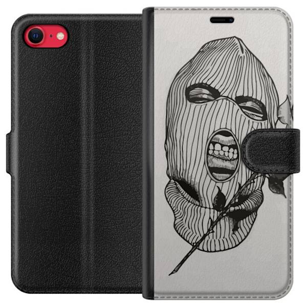 Apple iPhone 7 Lompakkokotelo Hiihtomaski Ros Katutyö Muotoilu Graafinen Kuvio Jännitys Kaupunkityyli Katutaidetta Naamiaiset Symboli