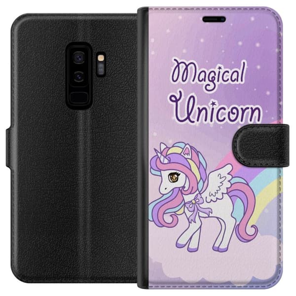 Kompatibel Tegnebogsetui til Samsung Galaxy S9+ Ensomuld