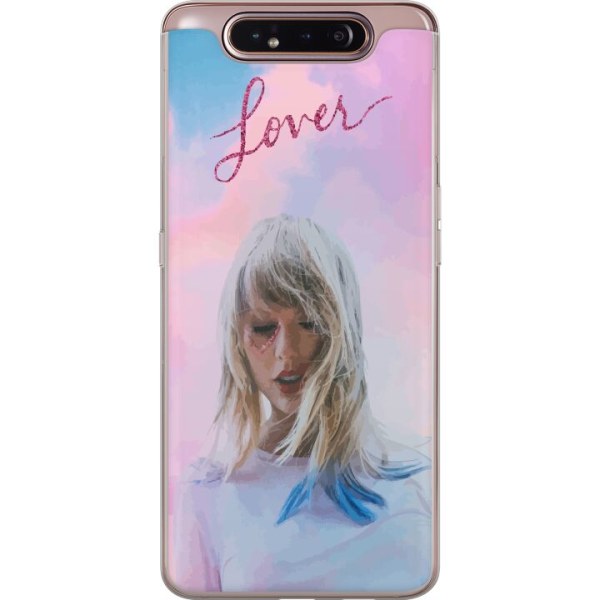 Samsung Galaxy A80 Gennemsigtig cover Taylor Swift - Lover