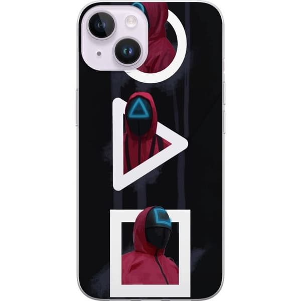 Kompatibelt Mobildeksel til Apple iPhone 14 Squid Game