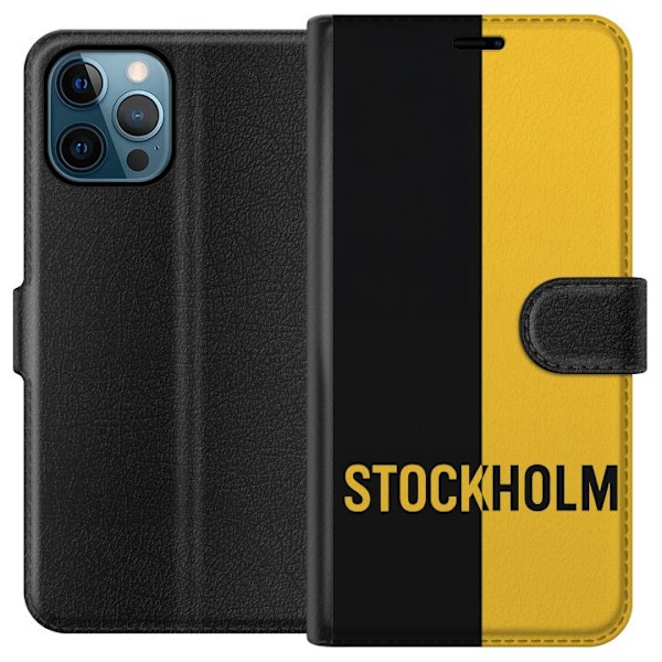 Apple iPhone 12 Pro Max Lompakkokotelo Stockholm – jalkapallo