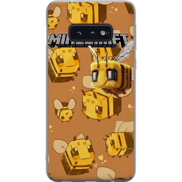 Samsung Galaxy S10e Genomskinligt Skal Minecraft Bi