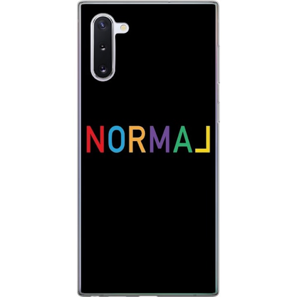 Samsung Galaxy Note10 Genomskinligt Skal Normal