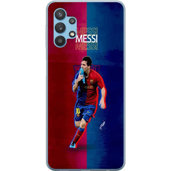 Samsung Galaxy A32 5G Gennemsigtig cover Messi