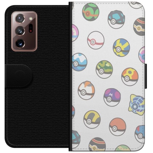 Samsung Galaxy Note20 Ultra Lompakkokotelo Pokemon