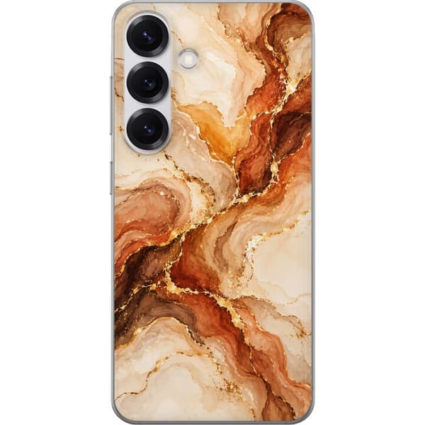 Kompatibelt Mobilskal till Samsung Galaxy S26 FE Höstagat beige