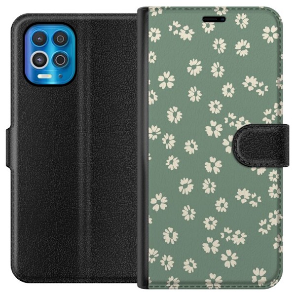 Motorola Edge S Plånboksfodral Blomsterdröm – färgglatt blommönster