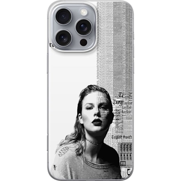 Apple iPhone 16 Pro Max Gjennomsiktig deksel Taylor Swift