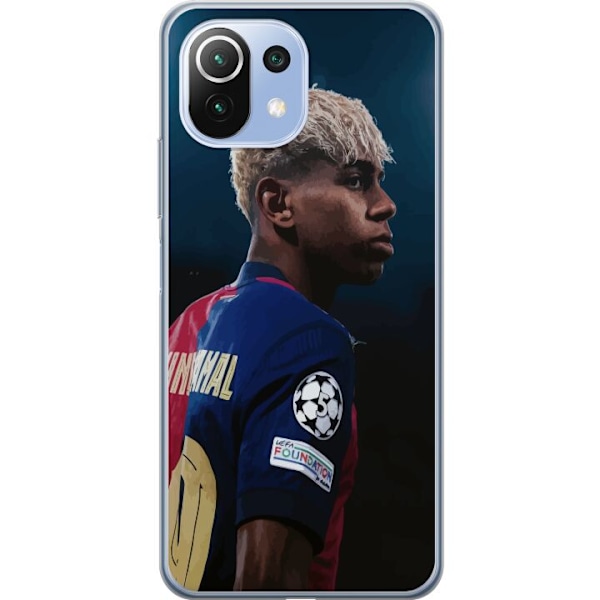 Xiaomi Mi 11 Lite Genomskinligt Skal Lamine Yamal – Barcelonas Wonderkid i Fokus