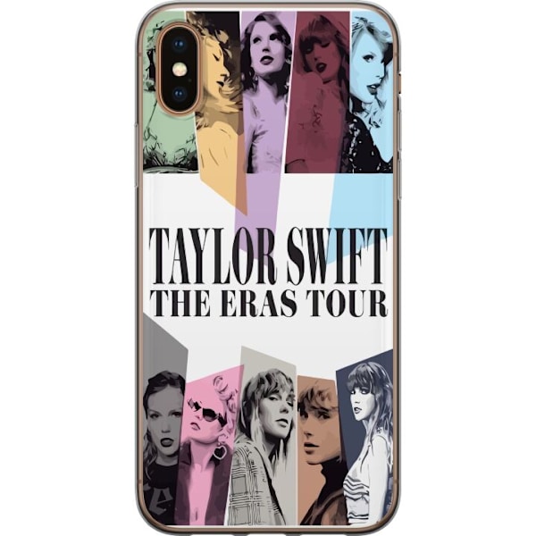 Apple iPhone XS Genomskinligt Skal Taylor Swift