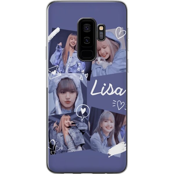 Samsung Galaxy S9+ Läpinäkyvä kuori Lisa Blackpink – Aesthetic K-pop Queen