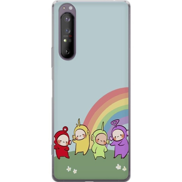 Sony Xperia 1 II Genomskinligt Skal Teletubbies