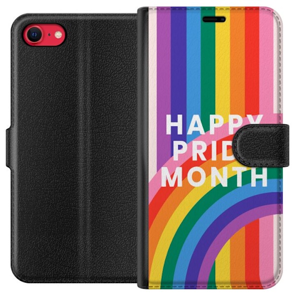 Apple iPhone 16e Tegnebogsetui Happy Pride Month