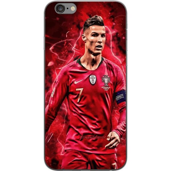 Apple iPhone 6 Plus Genomskinligt Skal Ronaldo Skills – CR7 Design för Äkta Supporters