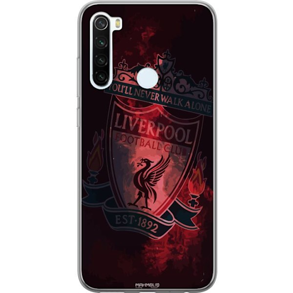 Xiaomi Redmi Note 8 Gjennomsiktig deksel Liverpool