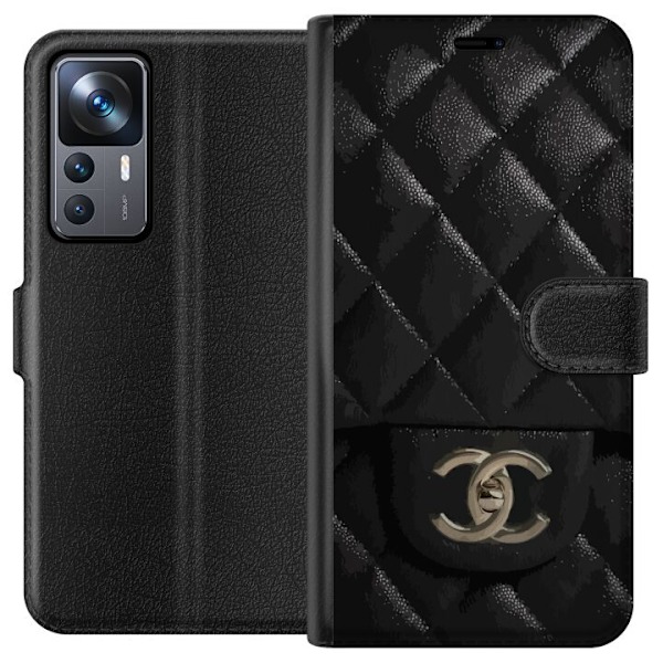 Xiaomi 12T Pro Tegnebogsetui Chanel Sort