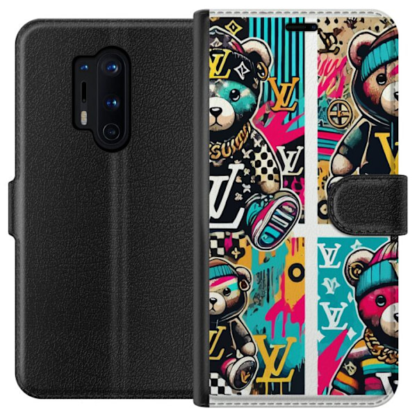 OnePlus 8 Pro Lompakkokotelo LV Teddy