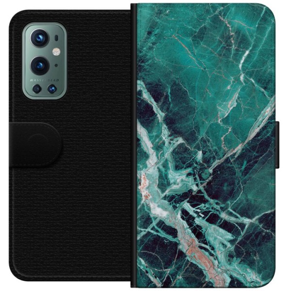 OnePlus 9 Pro Lompakkokotelo Marmor