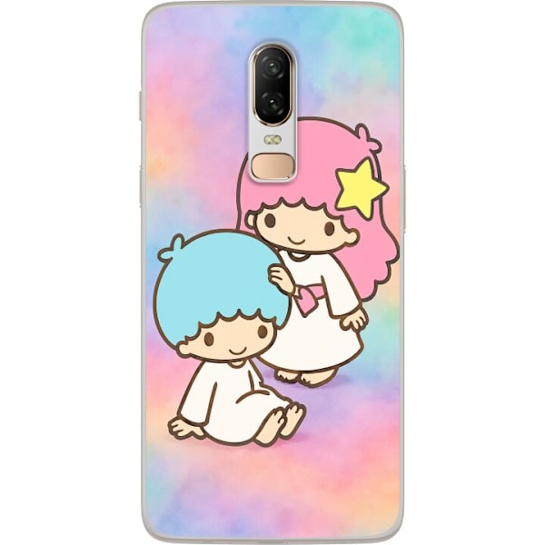 OnePlus 6 Genomskinligt Skal Kawaii Sanrio Kiki Lola Little Tw