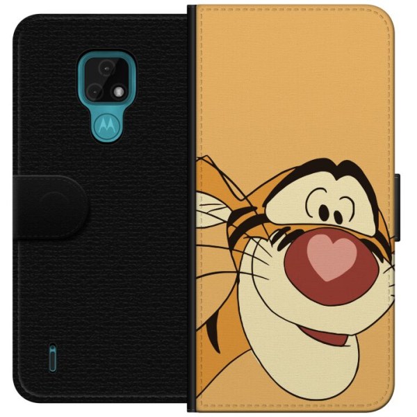Motorola Moto E7 Plånboksfodral Tiger