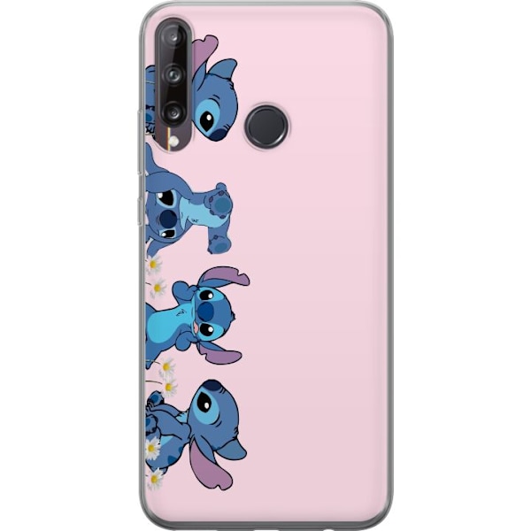 Huawei P40 lite E Genomskinligt Skal Stitch Skratt & Bus – Perfekt för Mobilskal eller Poster