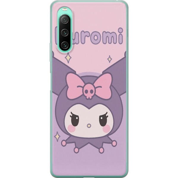 Sony Xperia 10 IV Läpinäkyvä kuori Kuromi Kawaii