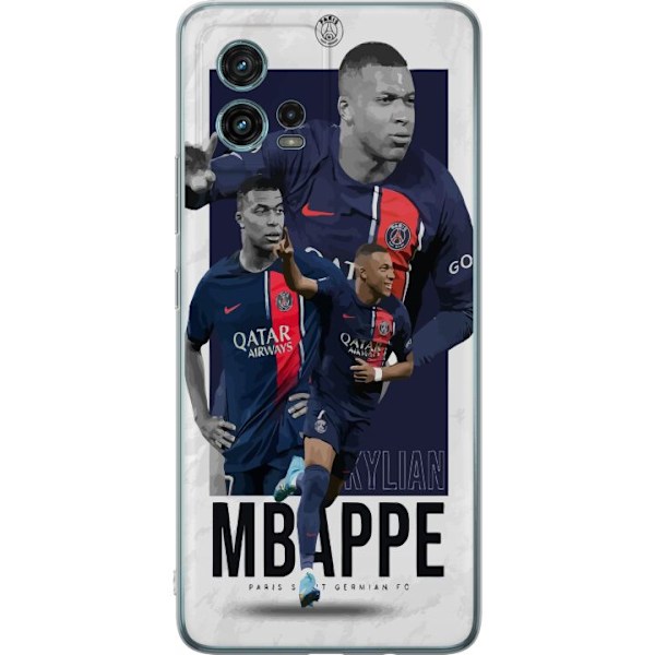 Motorola Moto G72 Läpinäkyvä kuori Kylian Mbappé