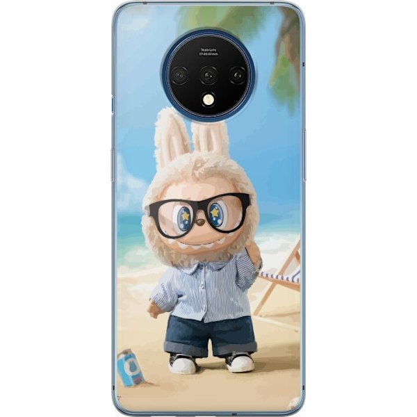 OnePlus 7T Läpinäkyvä kuori Labubu Tummat Unelmat