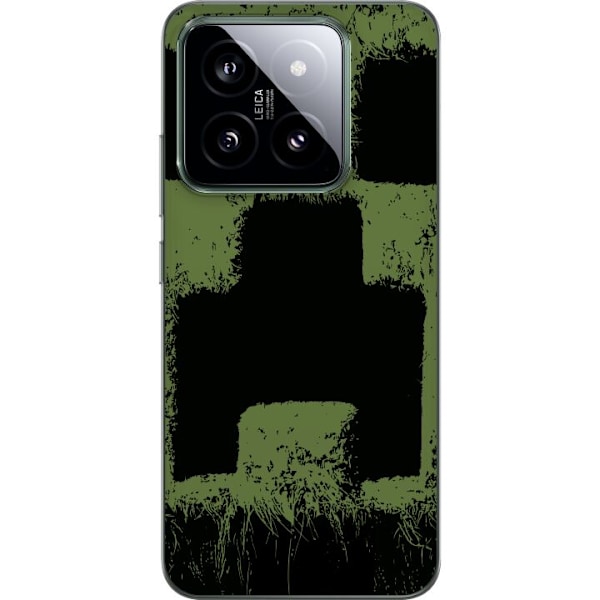 Xiaomi 14 Gennemsigtig cover A Minecraft Movie