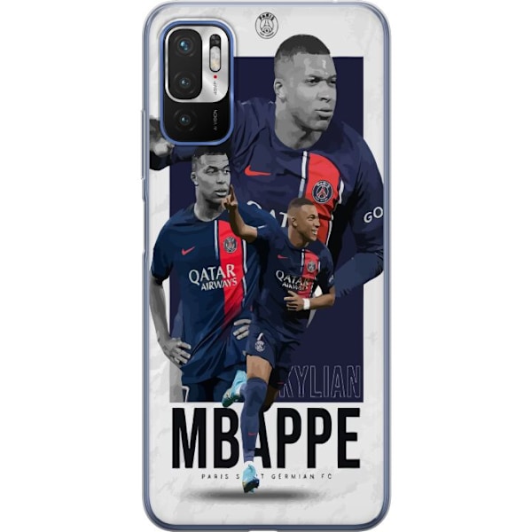 Xiaomi Redmi Note 10 5G Gjennomsiktig deksel Kylian Mbappé