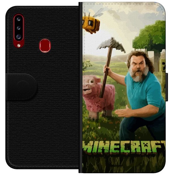 Samsung Galaxy A20s Lompakkokotelo A Minecraft Movie