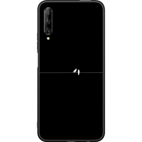 Huawei P smart Pro 2019 Sort cover Minimalistiske fugle sort