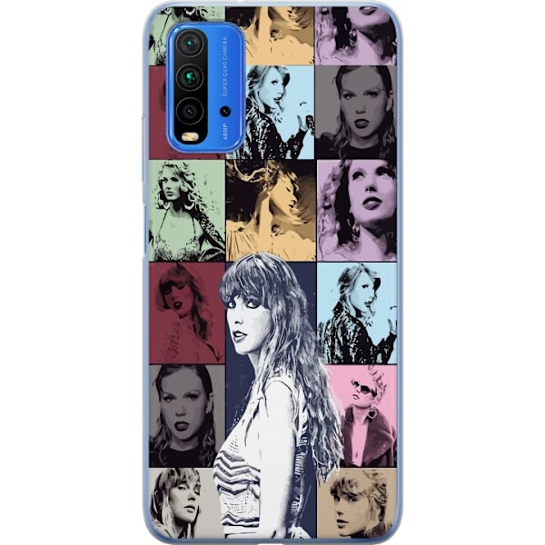 Xiaomi Redmi Note 9 4G Genomskinligt Skal Taylor Swift