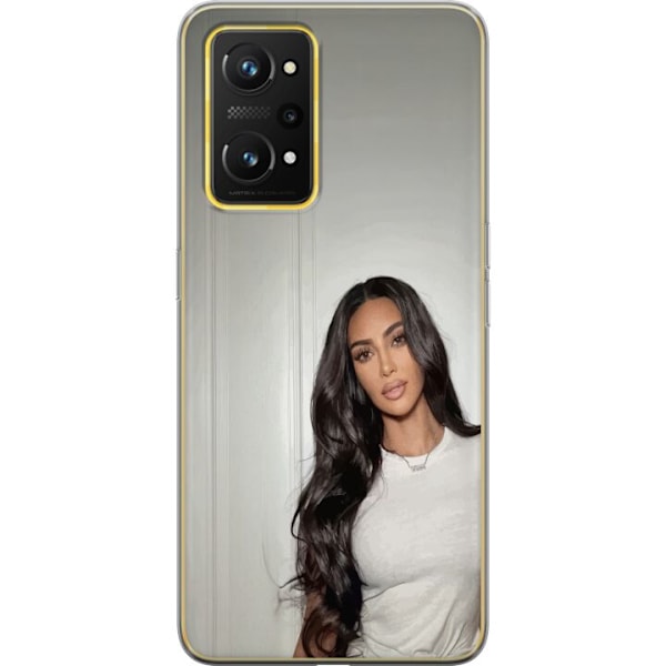 Realme GT Neo 3T Läpinäkyvä kuori Kim Kardashian – Iconic Style Collection