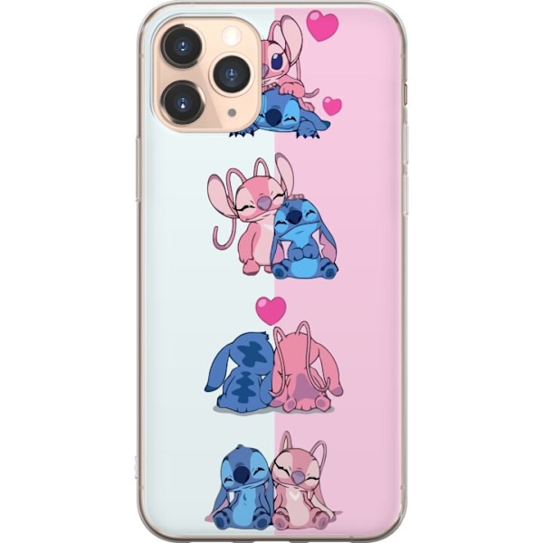 Apple iPhone 11 Pro Läpinäkyvä kuori Lilo & Stitch