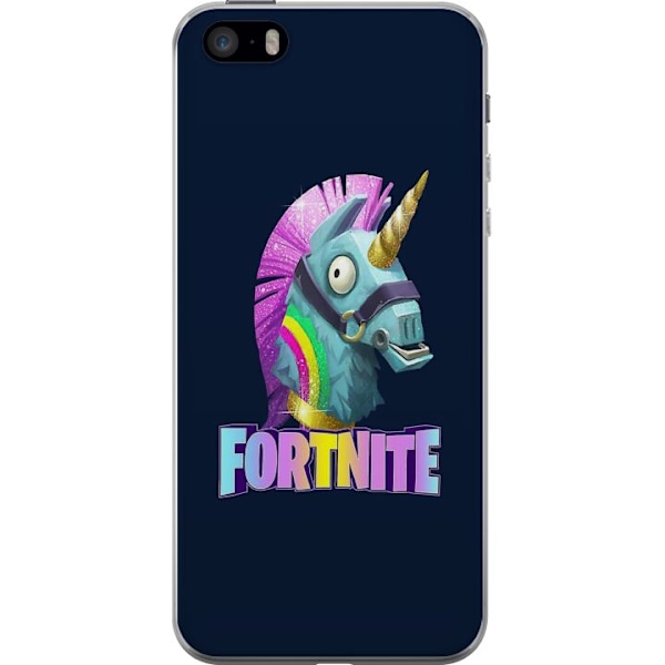 Apple iPhone SE (2016) Genomskinligt Skal Fortnite Häst