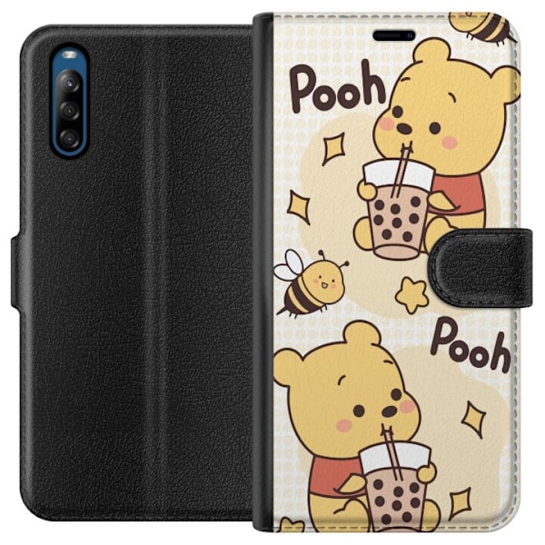 Sony Xperia L4 Plånboksfodral Nalle Pooh Style – klassiskt