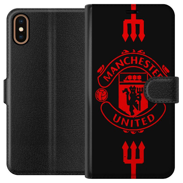 Apple iPhone X Tegnebogsetui ManchesterUnited