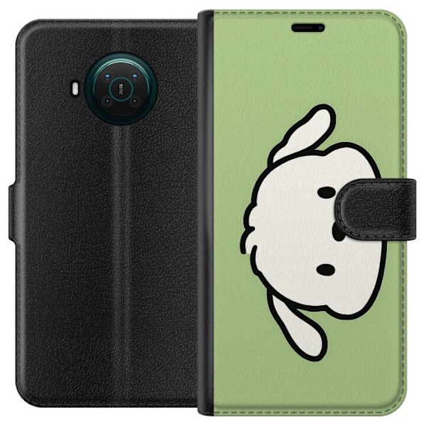 Nokia X10 Lompakkokotelo Snoopy Flip