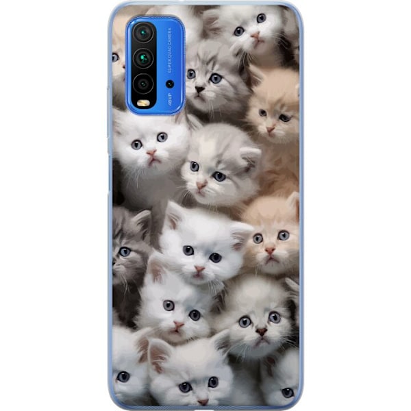 Xiaomi Redmi Note 9 4G Gennemsigtig cover Katte