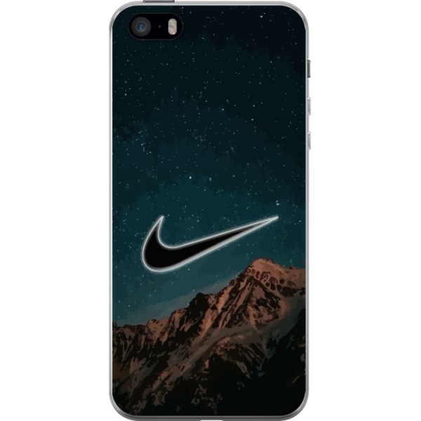 Apple iPhone 5s Genomskinligt Skal Nike
