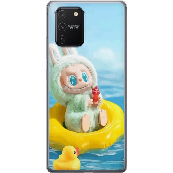 Samsung Galaxy S10 Lite Gjennomsiktig deksel Labubu Macaron-se