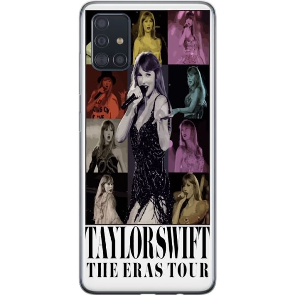 Samsung Galaxy A51 Läpinäkyvä kuori Taylor Swift