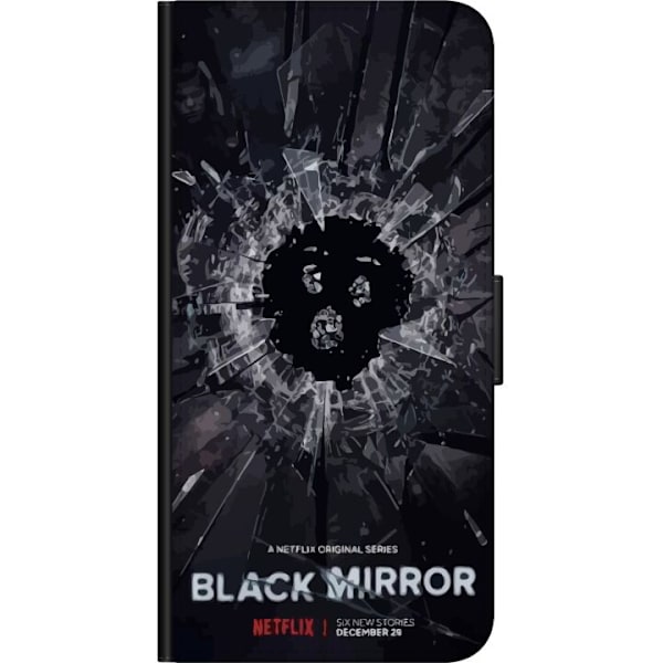Samsung Galaxy A82 5G Lompakkokotelo Black Mirror Sci-Fi Netfl